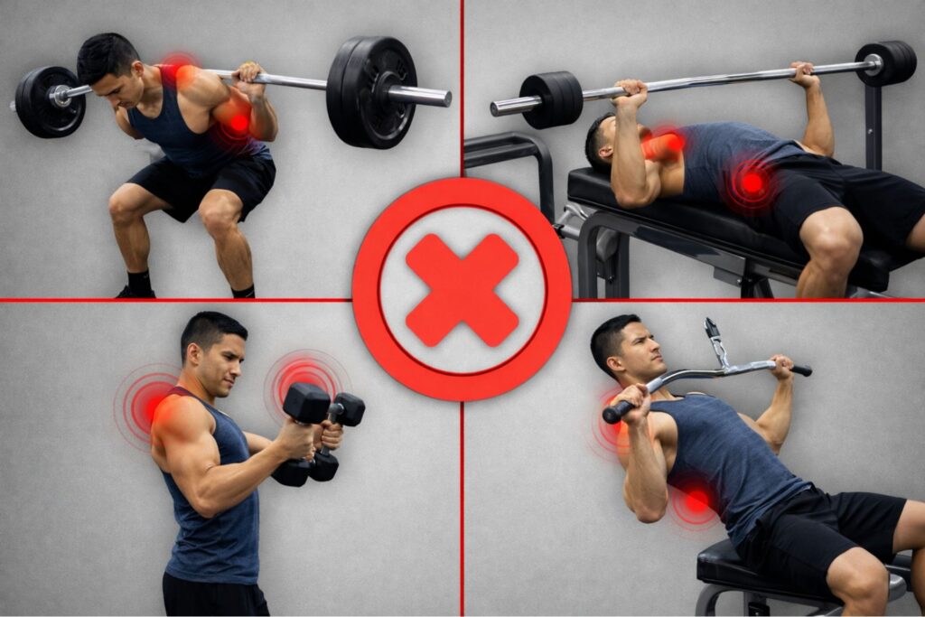 5 veelgemaakte fitness fouten die je resultaten tegenhouden