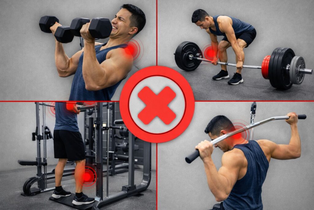 5 veelgemaakte fitness fouten die je resultaten tegenhouden