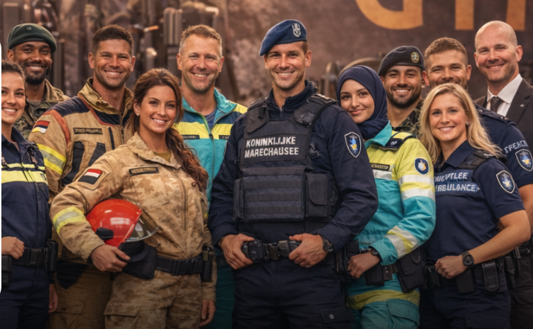 Sport en ontmoeting voor Venetranen en geüniformeerden in Berkel en Rodenrijs